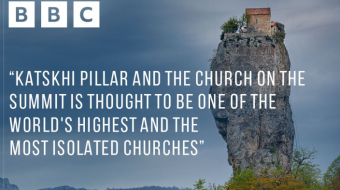 BBC story on pilgrimage tourism in Georgia