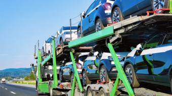 Georgia exported the largest number of cars to Azerbaijan